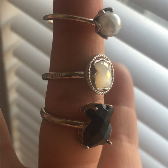 Múltiple Silver rings - Picture 2 of 4